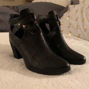 Black booties size 7